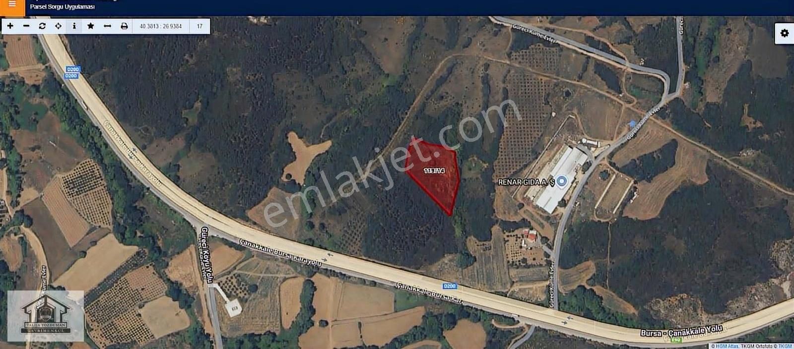 Talha Tozduman'dan Çanakkale Lapseki'de 7.615 M2 Müstakil Tarla - Görsel 11