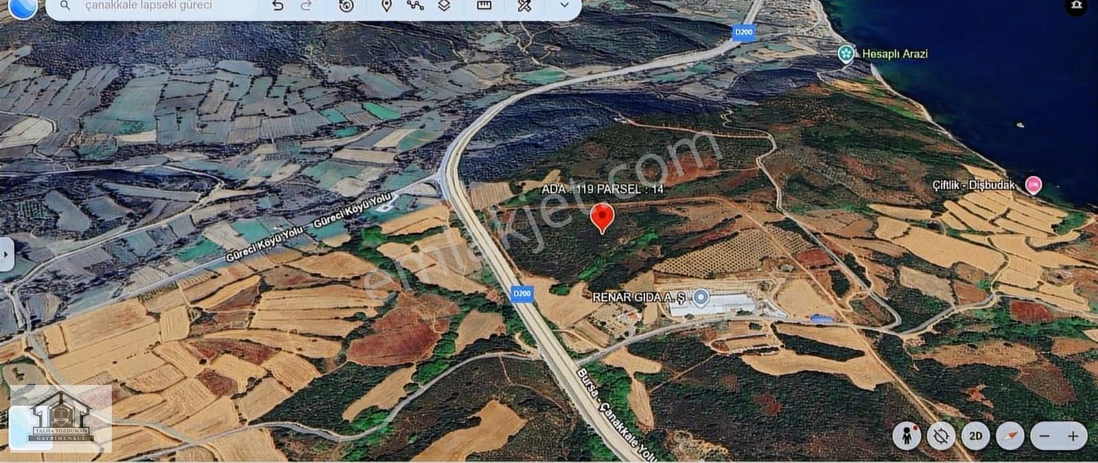Talha Tozduman'dan Çanakkale Lapseki'de 7.615 M2 Müstakil Tarla - Görsel 18