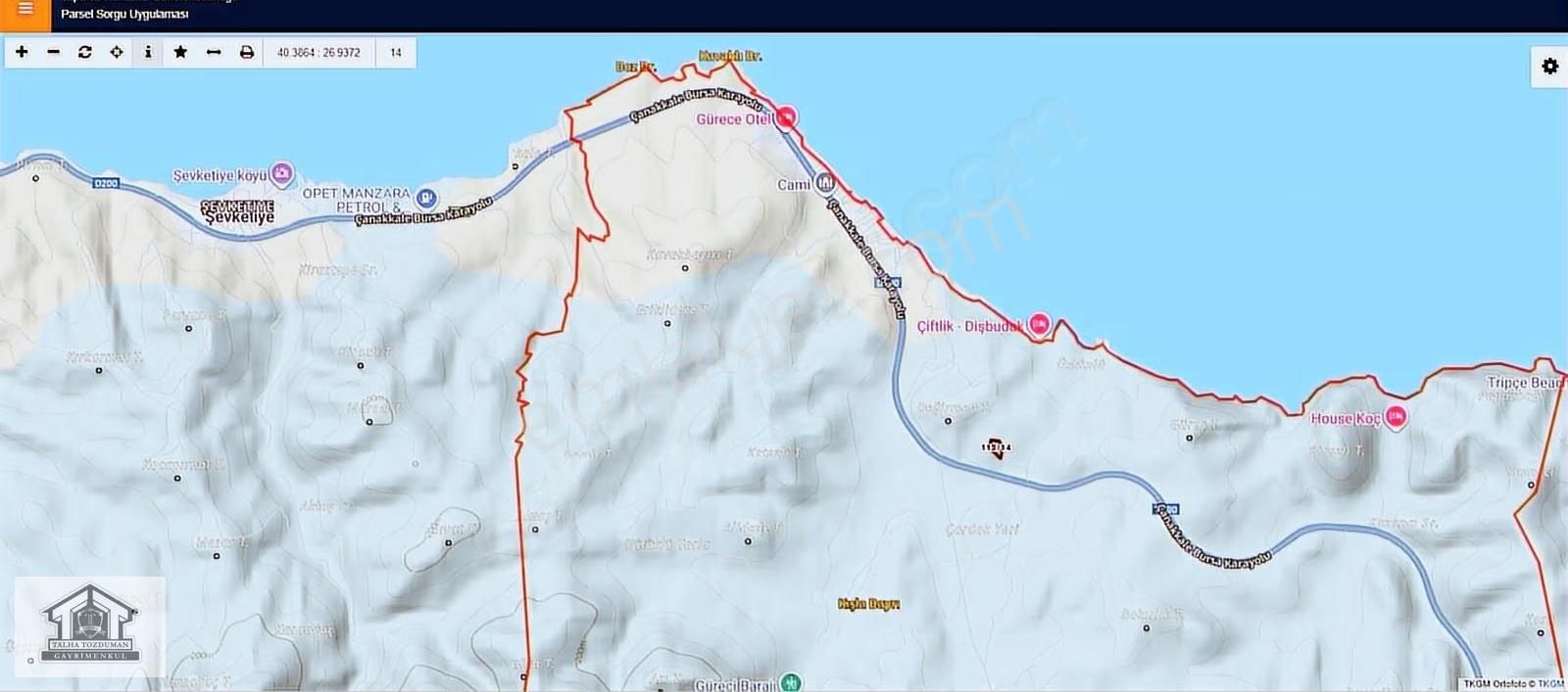 Talha Tozduman'dan Çanakkale Lapseki'de 7.615 M2 Müstakil Tarla - Görsel 13
