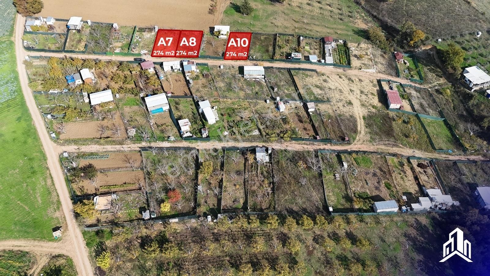 Bursa Kestel Kayacık Mahallesinde Fırsat Hobi Bahçeleri [7-8-10]