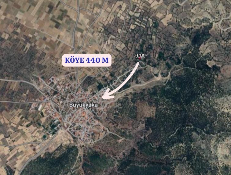 Burdur Yeşilova Büyükyaka Köyünde 325 M² Tarla Satılıktır - Görsel 4