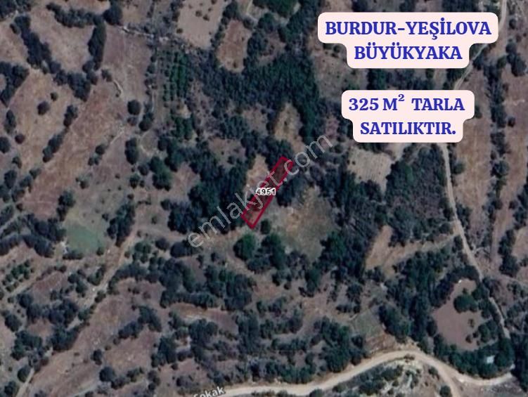 Burdur Yeşilova Büyükyaka Köyünde 325 M² Tarla Satılıktır - Görsel 2