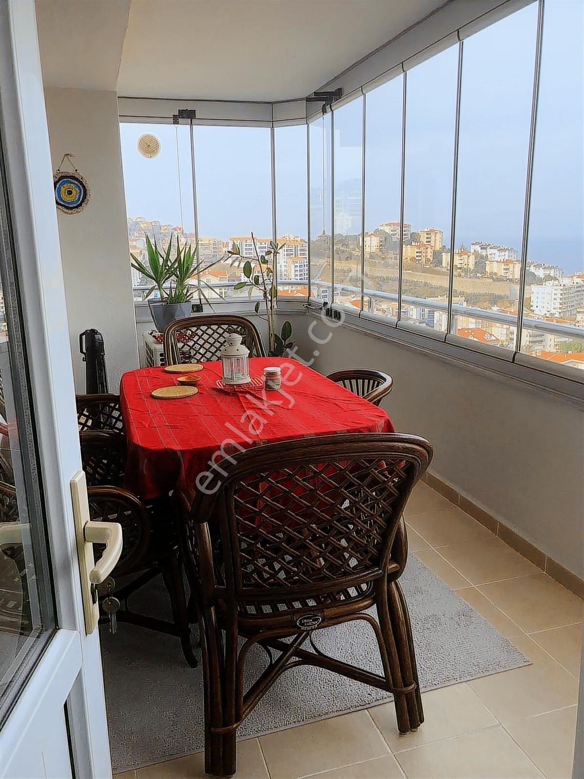 Deniz Manzaralı Havuzlu Site İçinde Eşyalı 3+1 Kiralık Daire - Görsel 7