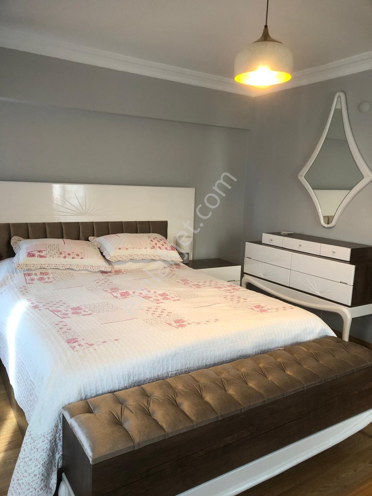 Deniz Manzaralı Havuzlu Site İçinde Eşyalı 3+1 Kiralık Daire - Görsel 31