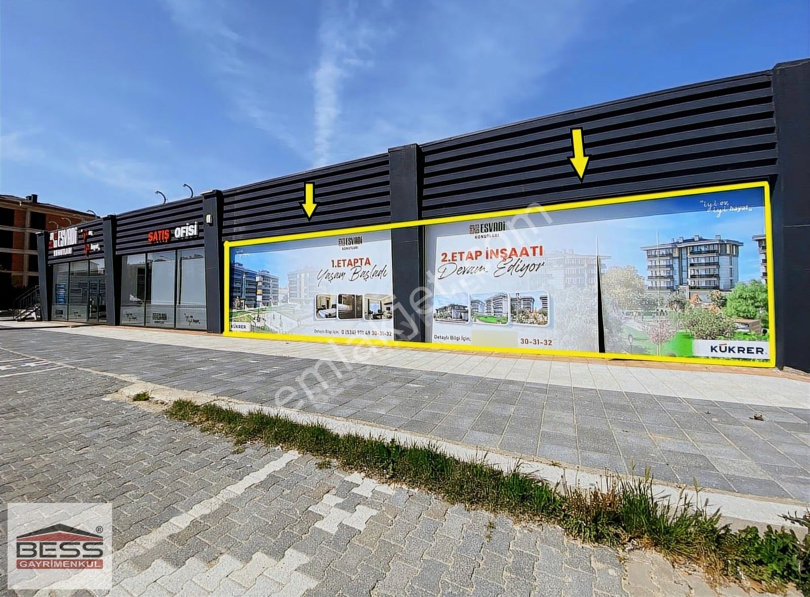 Bess'den Vadişehir Mah. Nevruz Caddesi Üzerinde Satılık İş Yeri