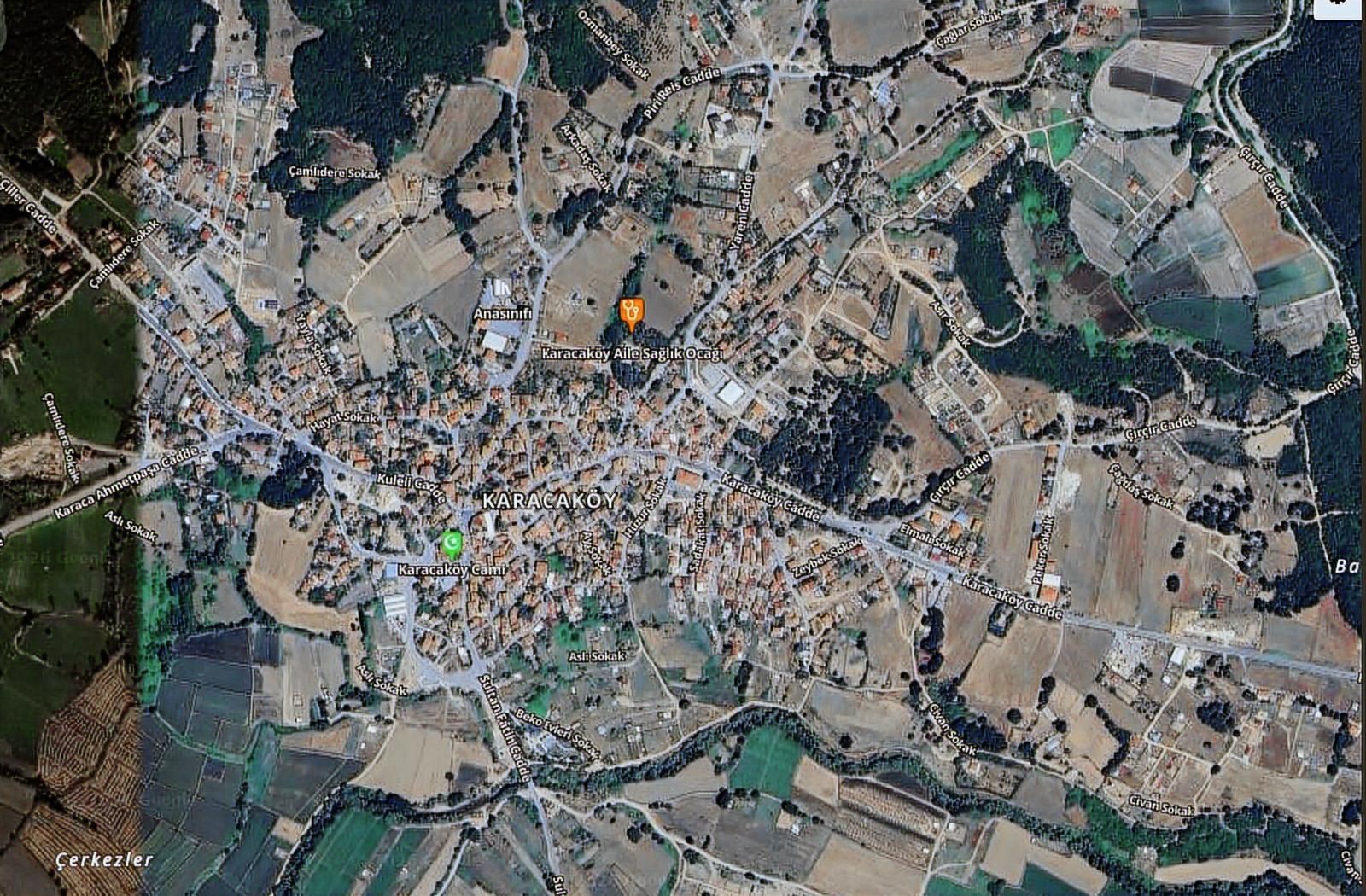 Çatalca Karacaköyde 2.386 M2 Satılık Tarla