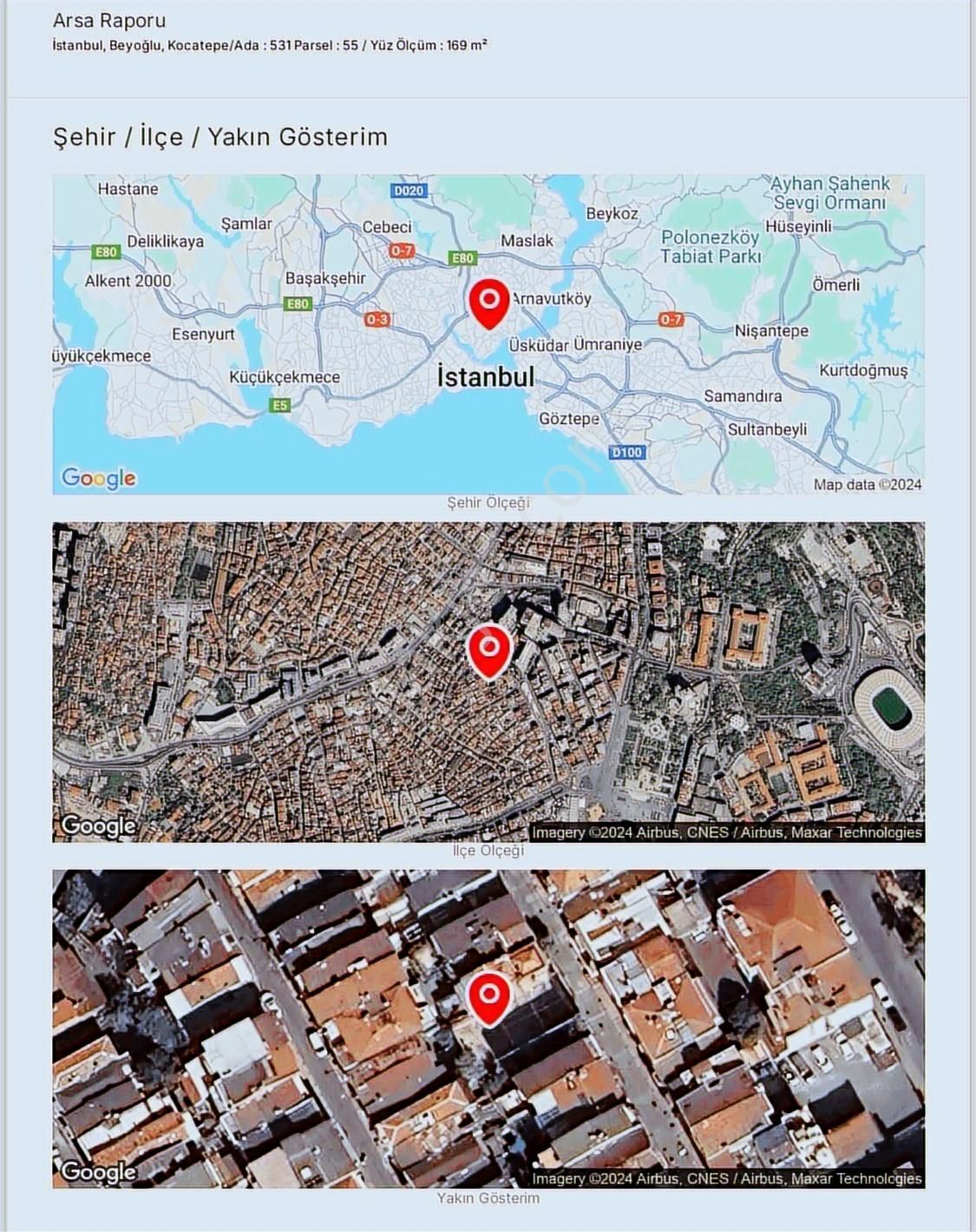 Taksim Feridiye Caddesinde 166 M2 Bina Projesi Hazır Arsa - Görsel 6