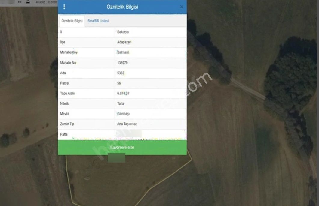 Adapazarı Salmanlı Merkezde 6074 M2 Yola Bir Parsel Harika Tarla - Görsel 10