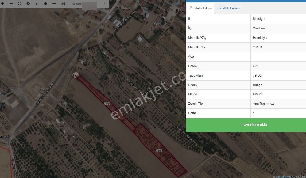 Malatya Yazıhan'da 180 Ağaçlı Artezyenli Bakımlı Kayısı Bahçesi - Görsel 12