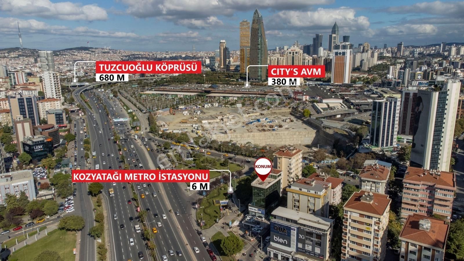 E5 Kozyatağı'nda Prestijli Plaza'da Kiralık 210 M2 Komple Kat - Görsel 25