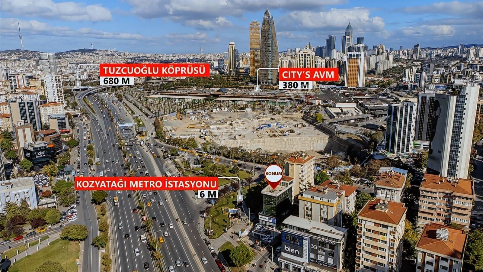 E5 Kozyatağı'nda Prestijli Plaza'da Kiralık 210 M2 Komple Kat - Görsel 8