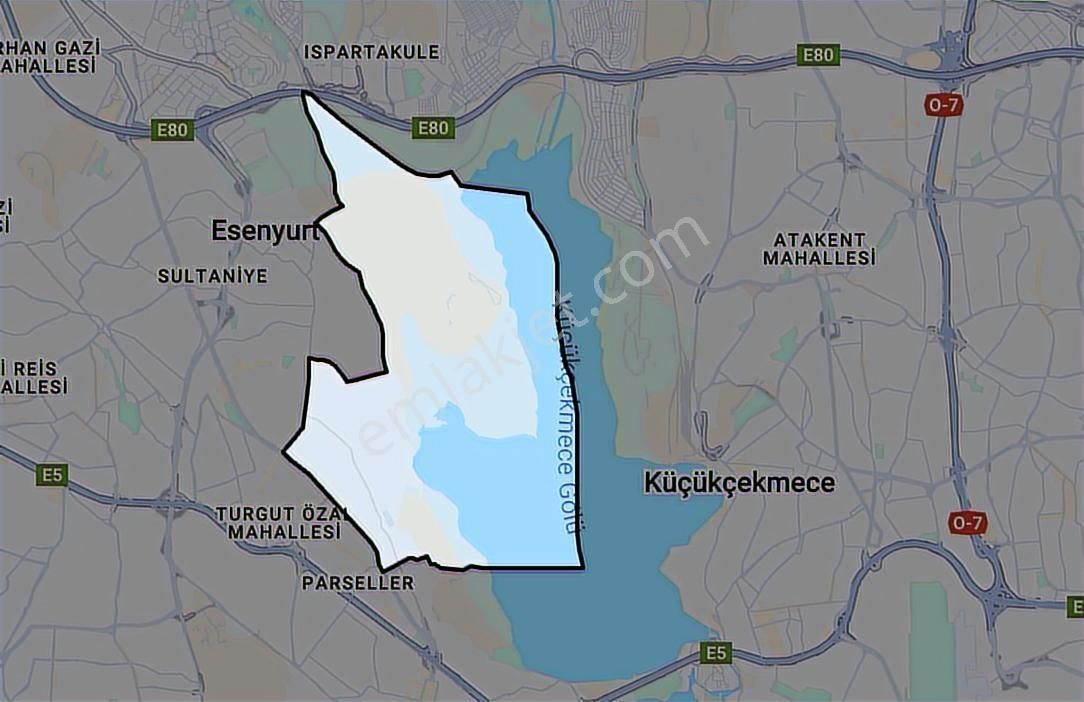 K.çekmece Gölü Yakını,balcıbük Cd.ne 72 M Cepheli Satılık Arsa - Görsel 4