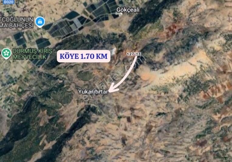 Isparta Yalvaç Yukarıtırtar Köyünde 1.386 M² Tarla Satılıktır - Görsel 4
