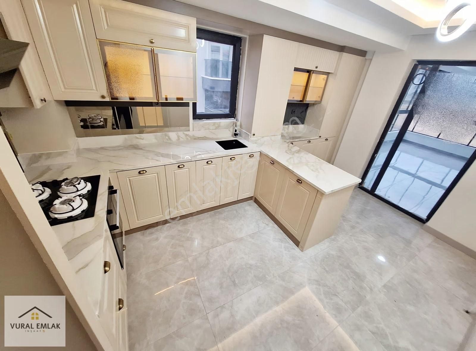 Vural,dan %80 Kredi İmkanı Ada Mutfaklı Şık Tasarım 4+1 İskanlı - Görsel 9