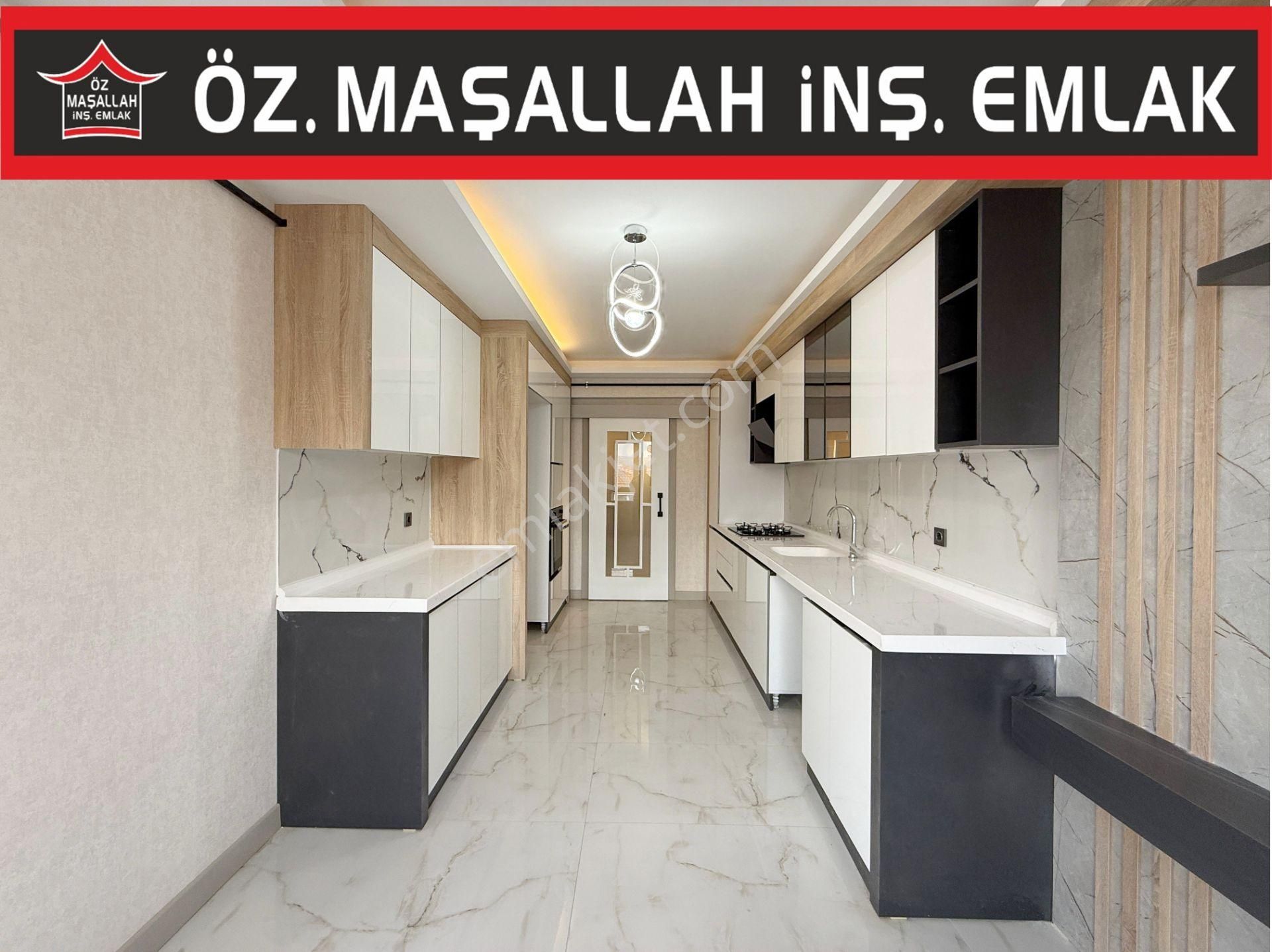 Öz'maşallah.dan Mükemmel Konum'da Güney Cephe Teras Balkonlu 3+1