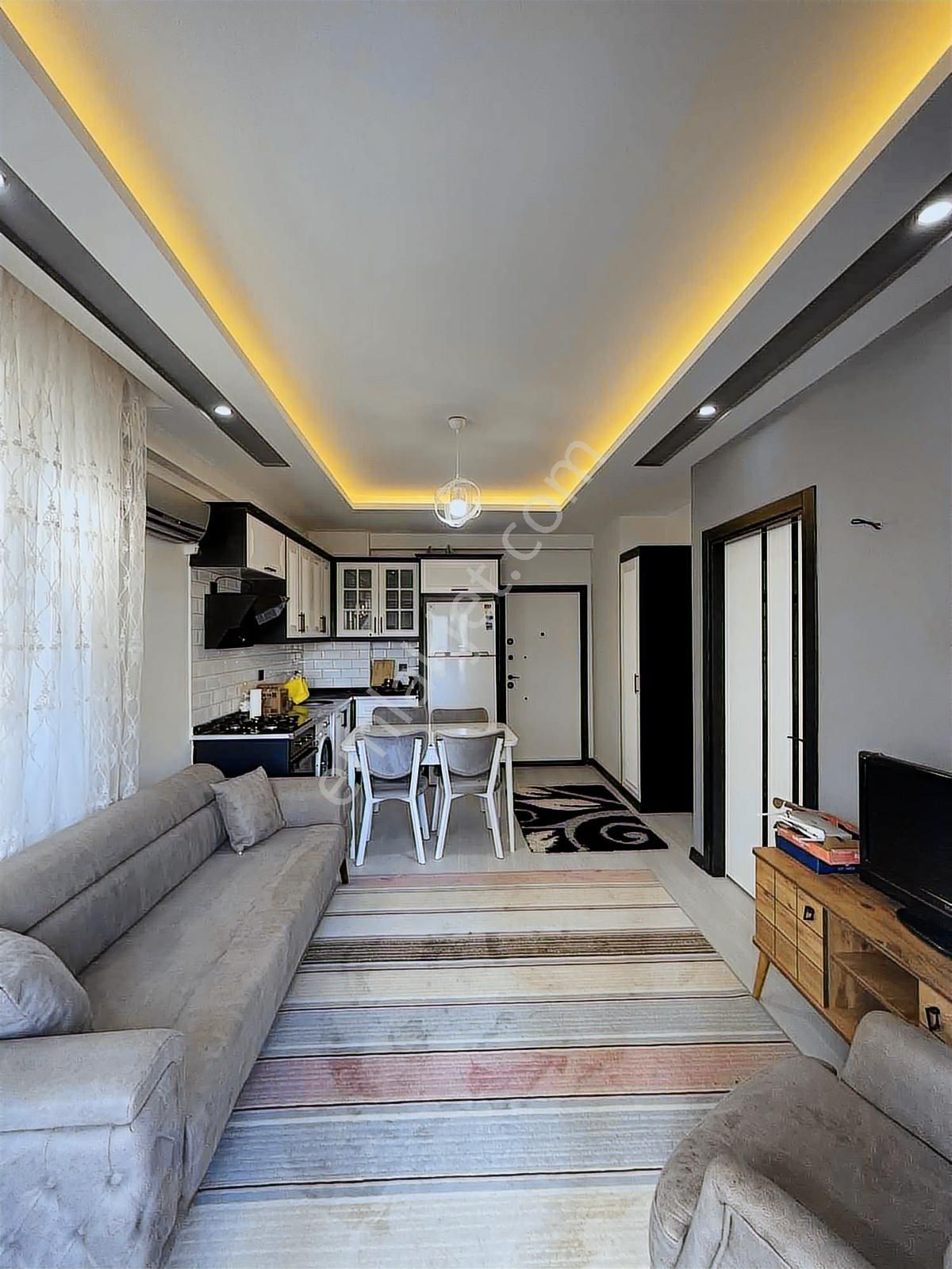 Gültepe'de Eksıksız Ve Yenı Esyalı Balkonlu Genıs 1+1 - Görsel 2