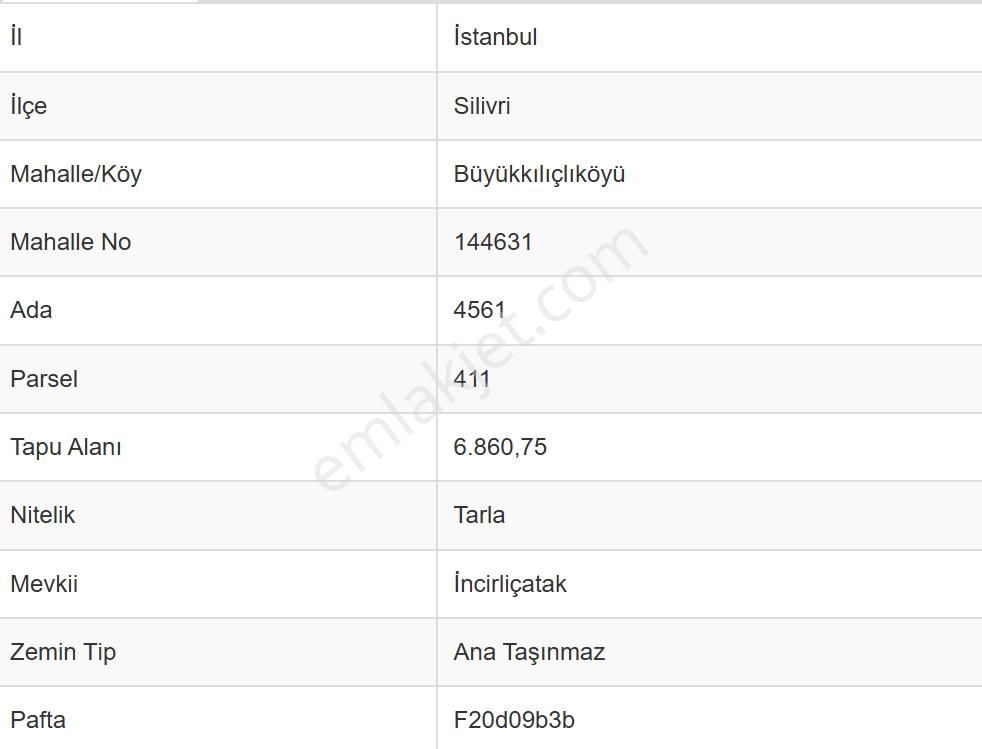 Büyükkılıçlı Köyünde 6.860 M2 Kadastrol Yola Cepheli Tarla - Görsel 4