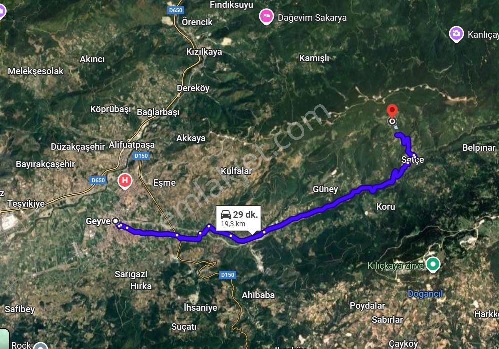 Geyvede Satılık Müstakil Tapulu 18.293 M2 Tarla - Görsel 4