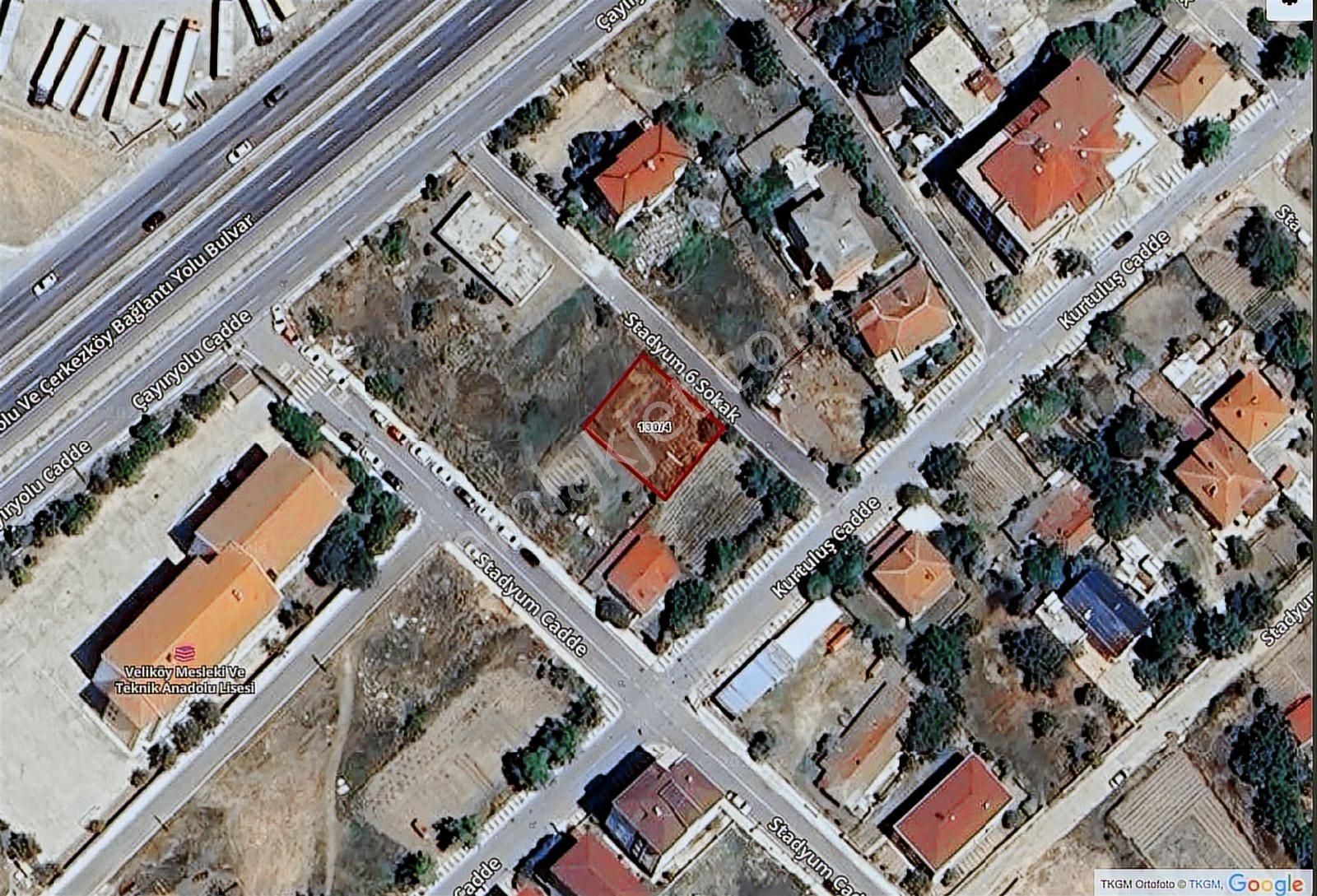 Çerkezköy Veliköy Mah. 331 M2 Konut İmarlı Arsa - Görsel 3