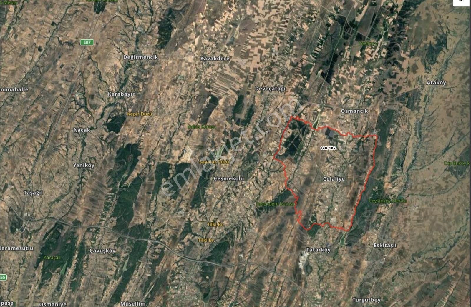 Lüleburgaz Celaliye Köyünde 2.346 M2 Satılık Tarla - Görsel 5