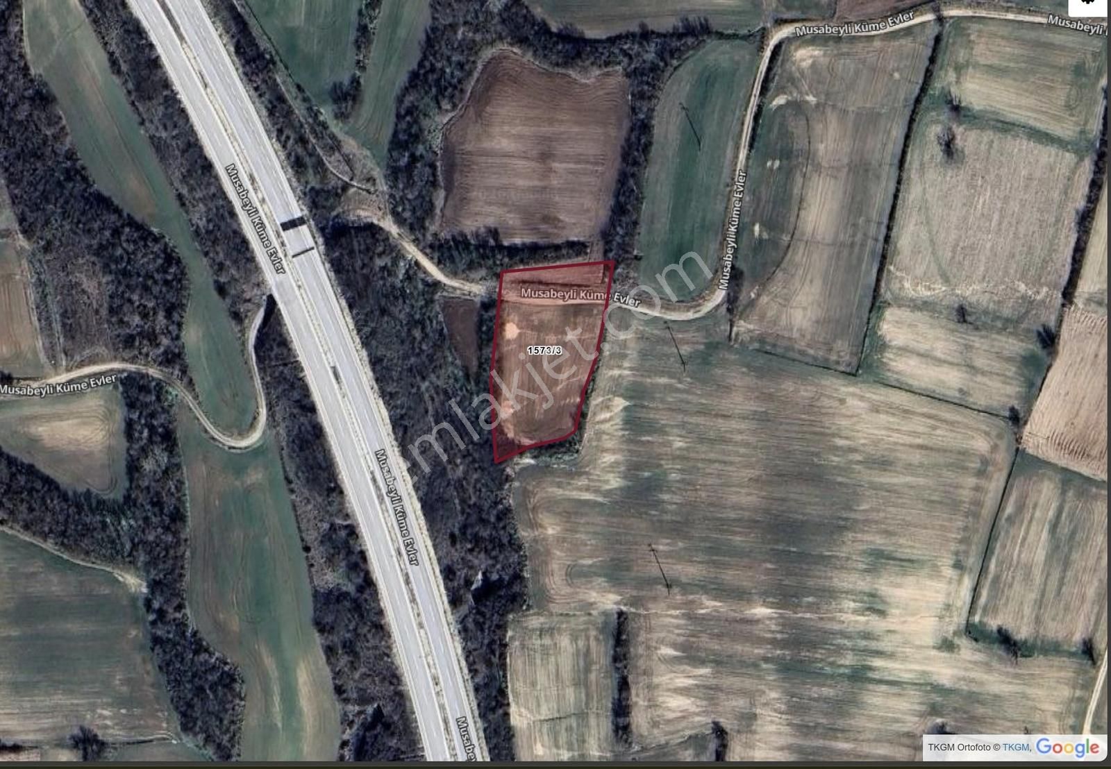 Edirne Merkez 3.340 M2 Trakya Ünüversitesine Yakın Tarla - Görsel 2