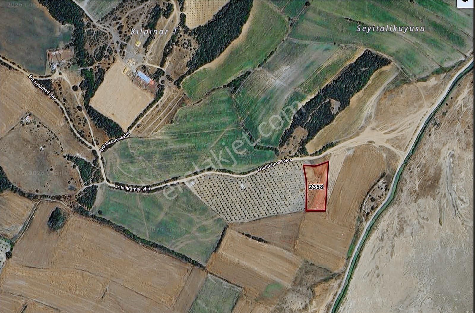 Keşan Erikli Köyünde Kadastrol Yola Cephe 4.150 M2 Tarla - Görsel 2