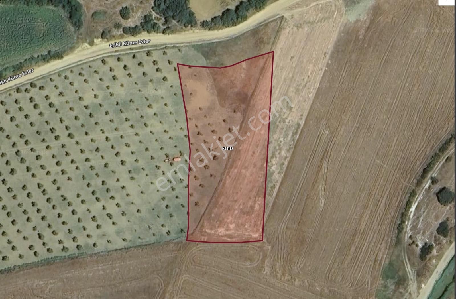 Keşan Erikli Köyünde Kadastrol Yola Cephe 4.150 M2 Tarla - Görsel 4