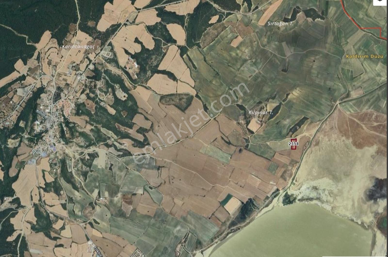 Keşan Erikli Köyünde Kadastrol Yola Cephe 4.150 M2 Tarla - Görsel 6