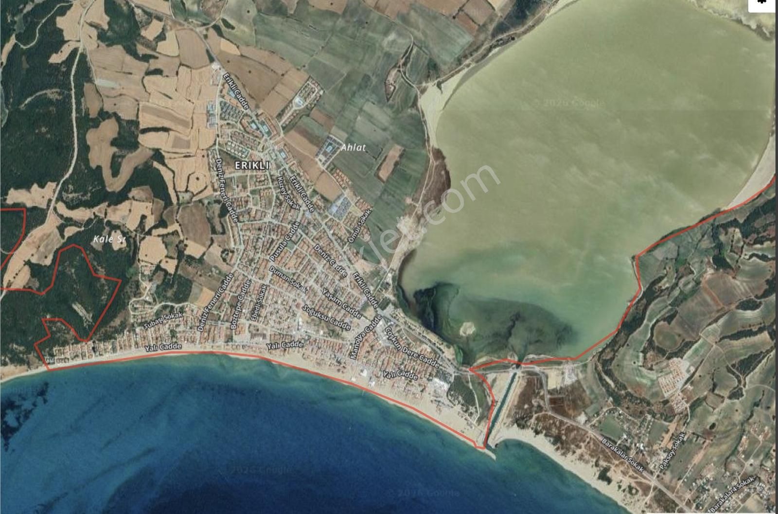 Keşan Erikli Köyünde Kadastrol Yola Cephe 4.150 M2 Tarla