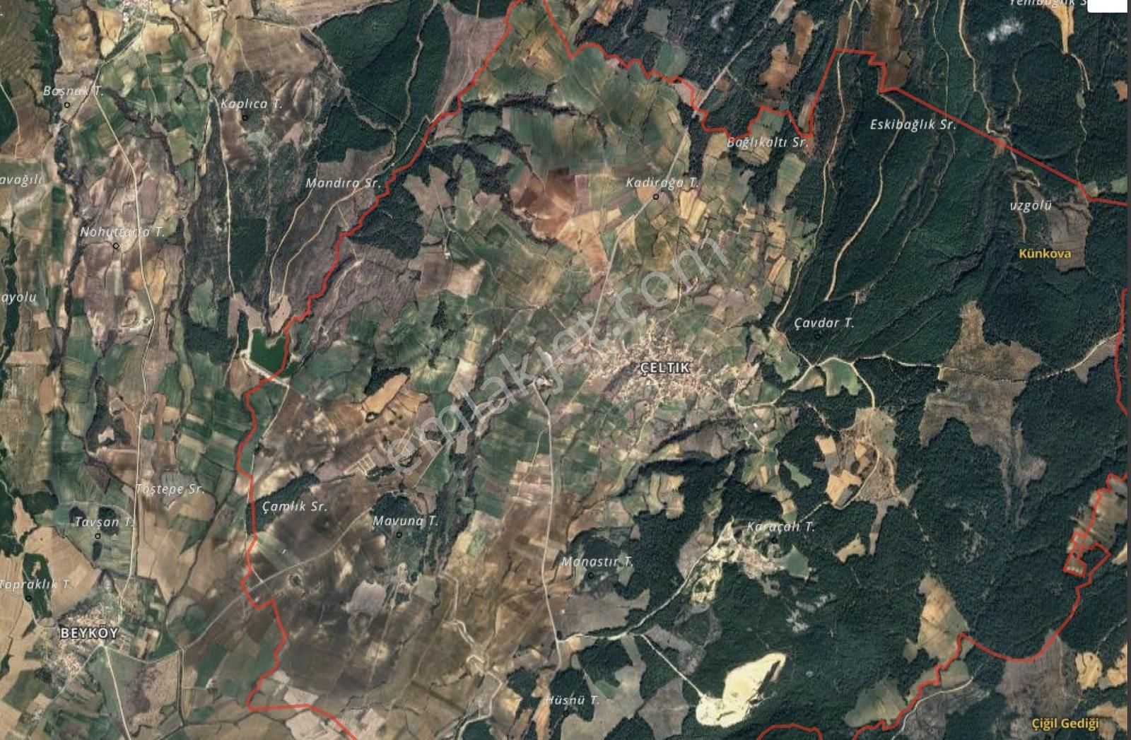 Keşan Çeltik Köyünde 9.773 M2 Satılık Tarla - Görsel 6