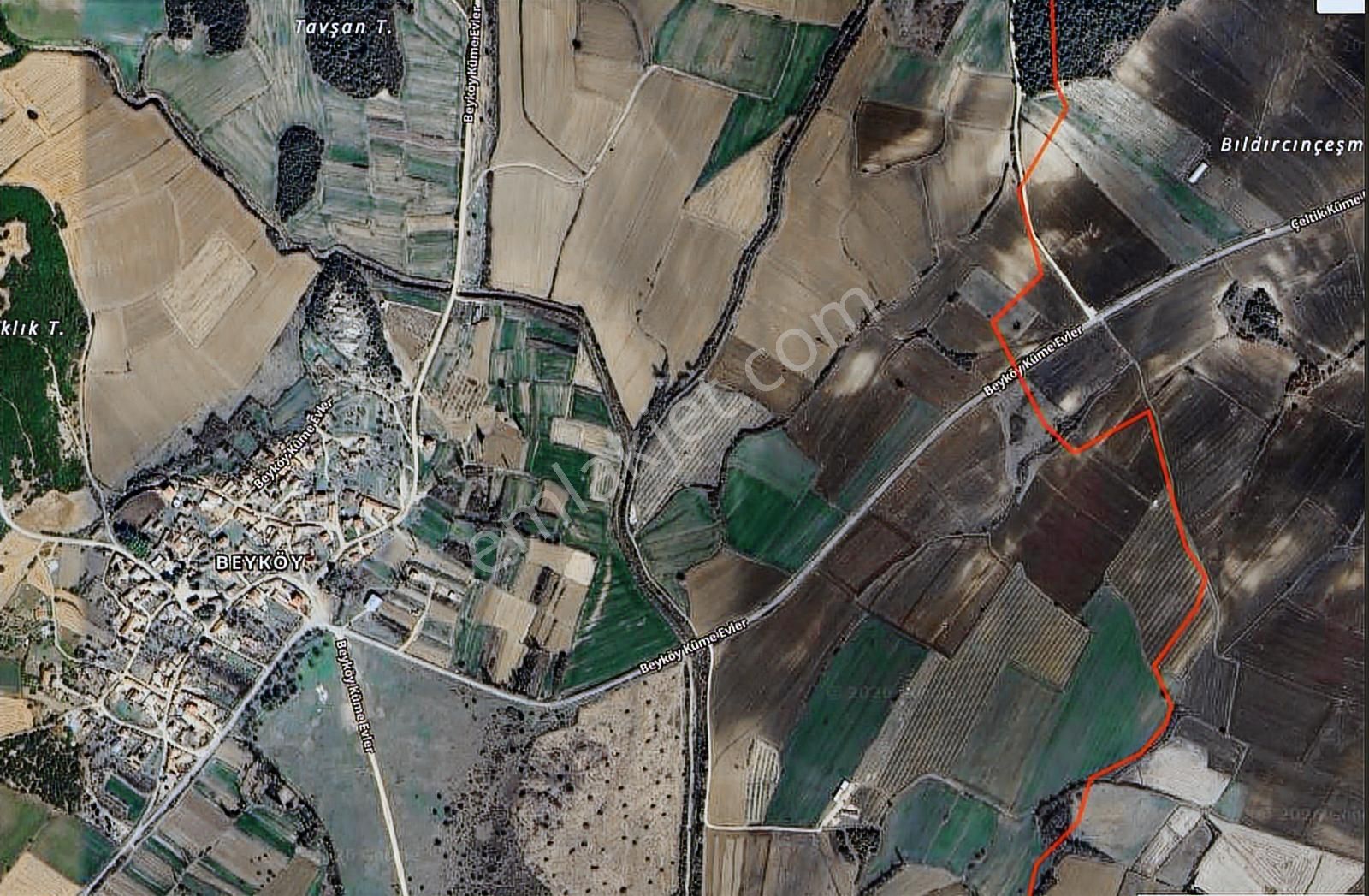 Keşan Çeltik Köyünde 9.773 M2 Satılık Tarla - Görsel 5