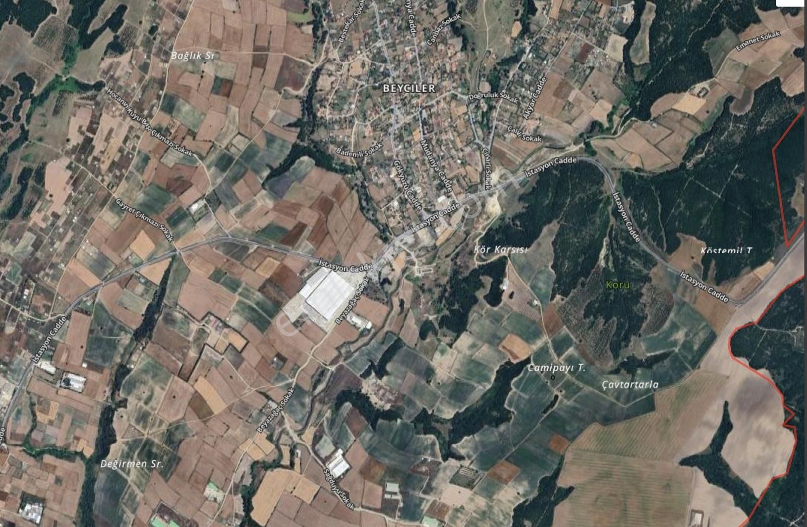 Silivri Beyciler Mah. Fabrikalara Yakın 12.939 M2 Satılık Tarla - Görsel 3