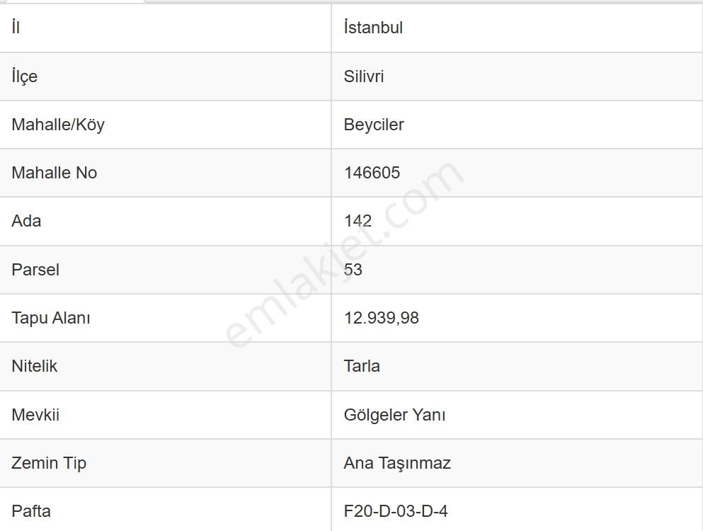 Silivri Beyciler Mah. Fabrikalara Yakın 12.939 M2 Satılık Tarla - Görsel 5