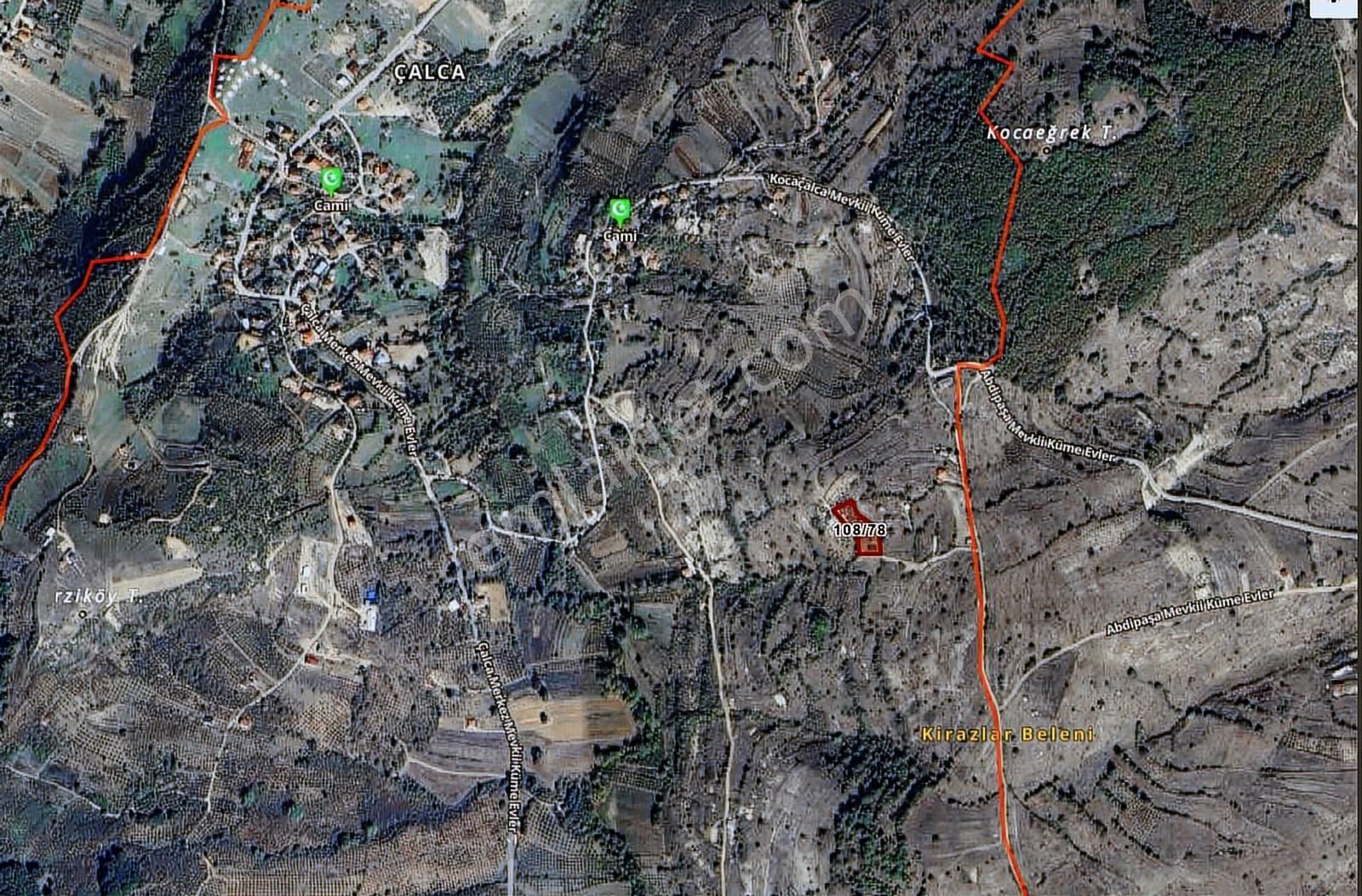 Kandıra Çalca Mah .2.349 M2 Kadastrol Yola Cephe Tarla - Görsel 8
