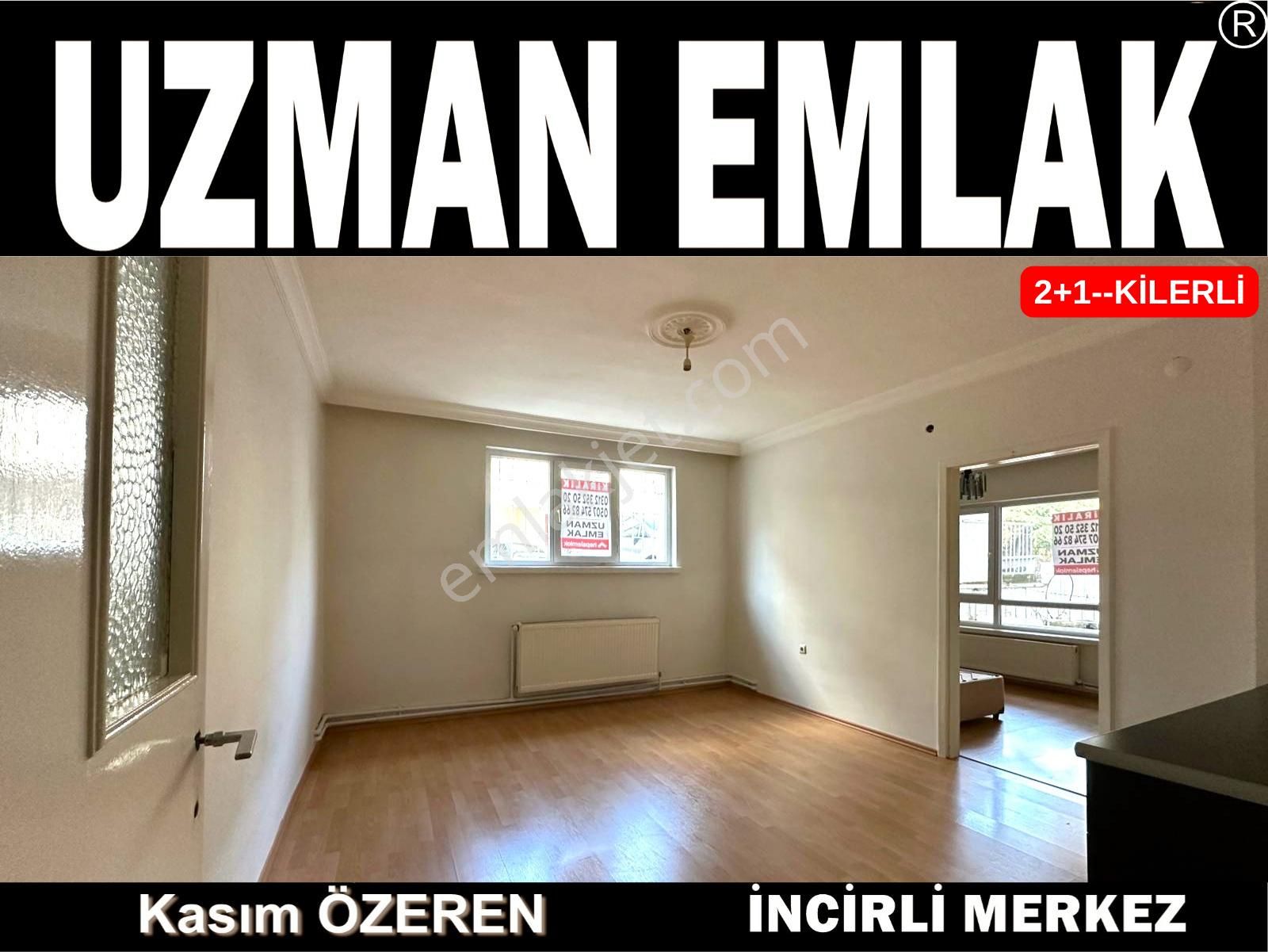 Uzman Emlak Ofisinden İncirli Mh.de Giriş Kat Balkonlu Isı Yalıtımlı 2+1 Kilerli Daire