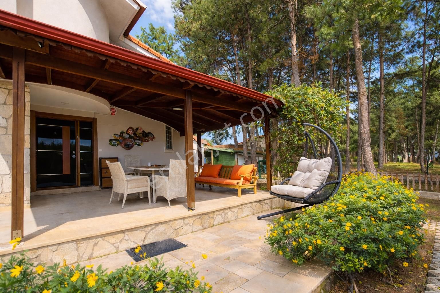 Urla Doğa Park Villaları Satılık 4+1 Özel Tasarım Eşyalı Dubleks Villa - Görsel 11