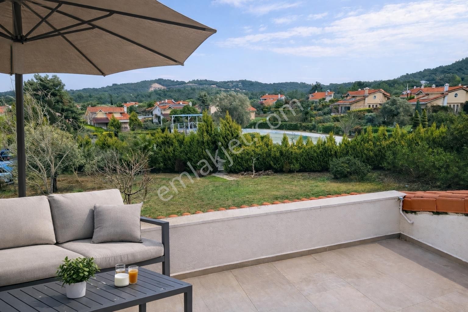 Urla Doğa Park Villaları Satılık 4+1 Özel Tasarım Eşyalı Dubleks Villa - Görsel 9