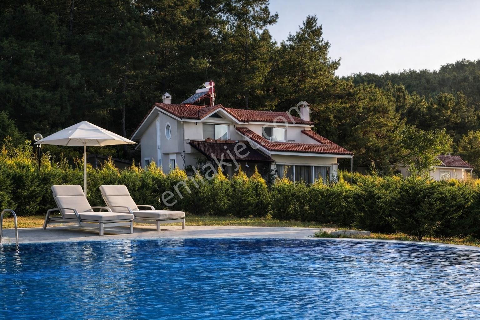 Urla Doğa Park Villaları Satılık 4+1 Özel Tasarım Eşyalı Dubleks Villa - Görsel 10