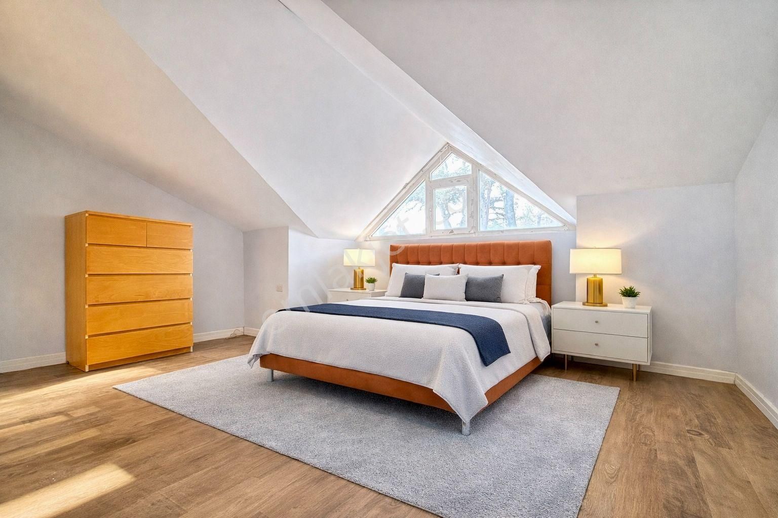 Urla Doğa Park Villaları Satılık 4+1 Özel Tasarım Eşyalı Dubleks Villa - Görsel 16