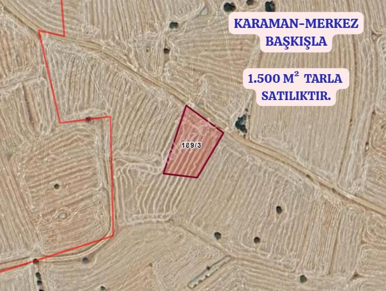 Karaman Merkez Başkışla Köyünde 1.500 M² Tarla Satılıktır - Görsel 2