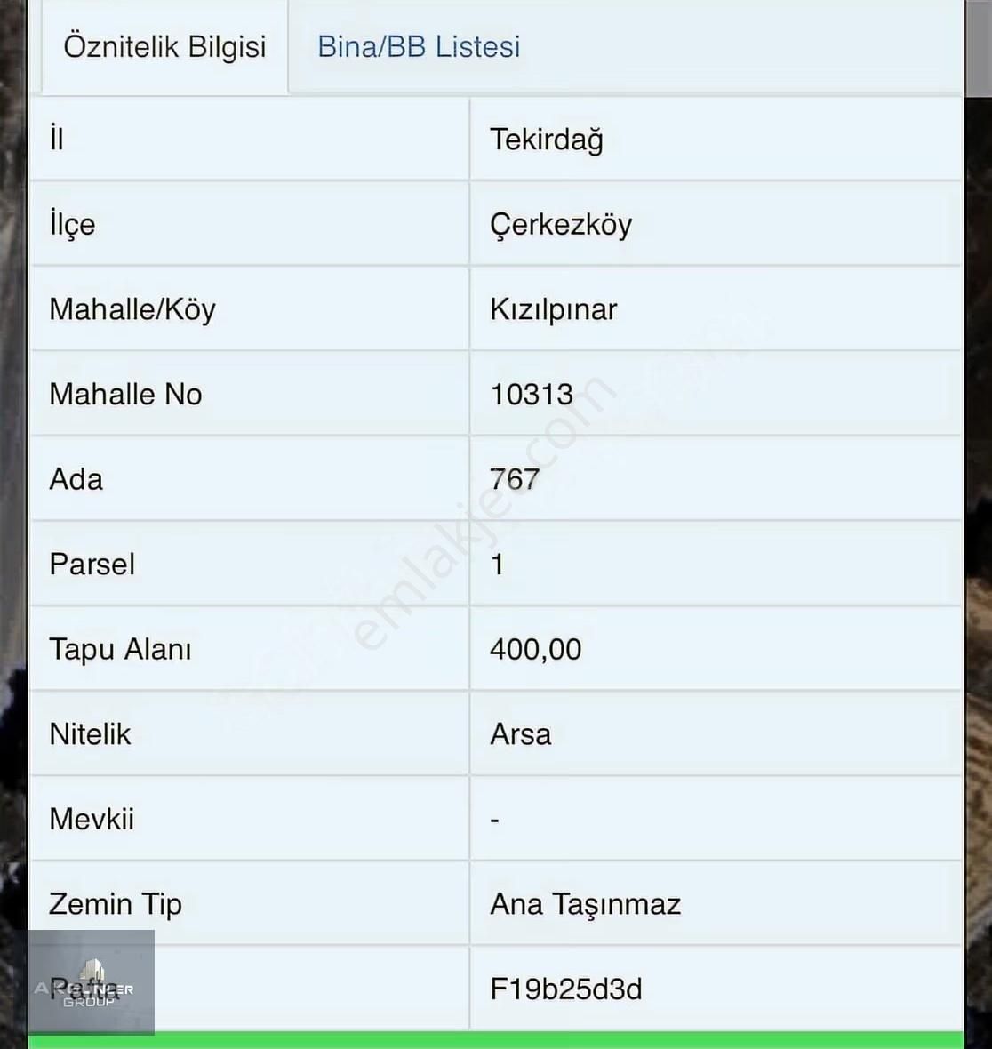 Kızılpınar'da 400 M2 4 Kat İmarlı Fırsat Arsa - Görsel 2