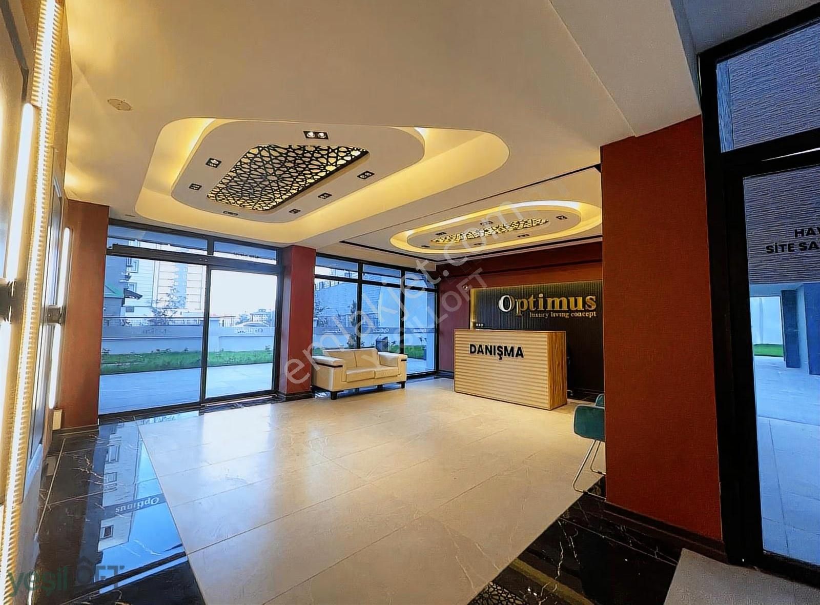 Elma Optimus'da 1+1 Eşyasız Otel Konforunda Daireler - Görsel 16