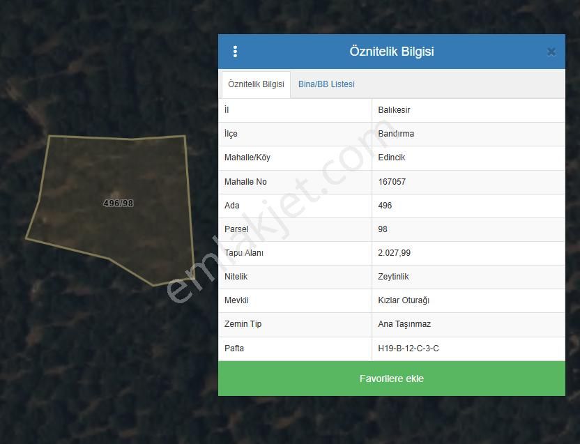 🟨⬛lıon Emlak'tan Edincik'te Merkeze Ve Denize Yakın Satılık Zeytinlik⬛🟨 - Görsel 12