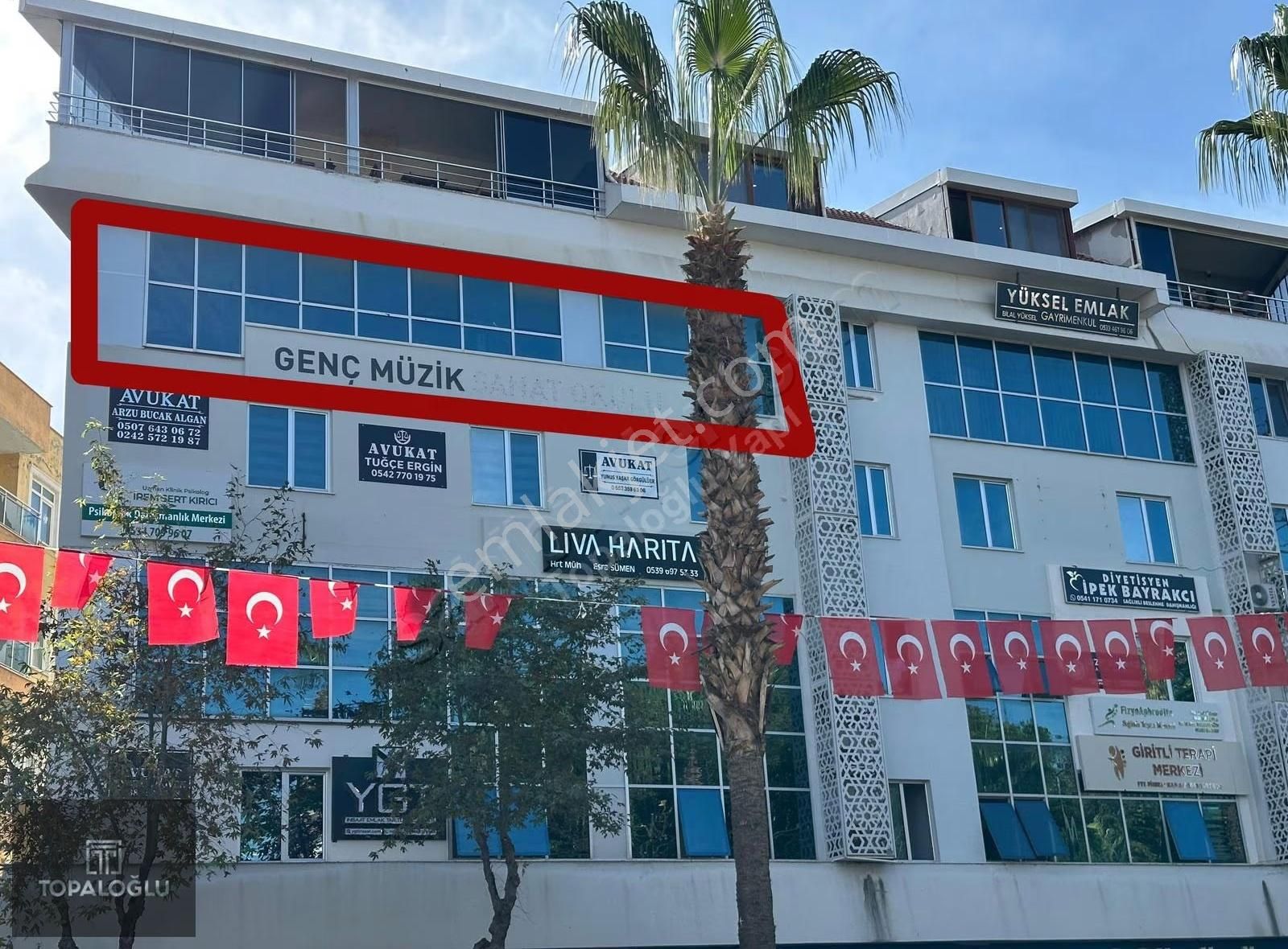 Topaloğlu İş Merkezinde Kiralık 2+1 Ofis - Görsel 2