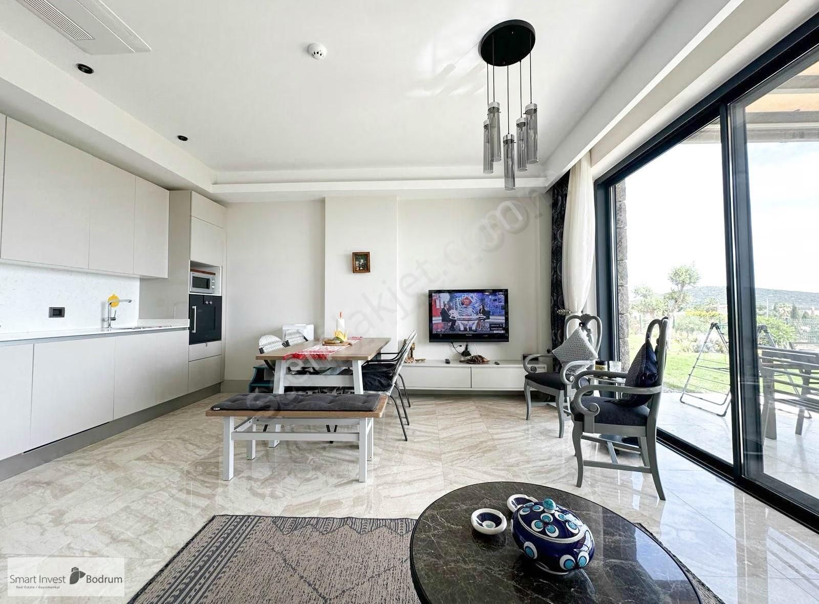 Türkbükü The Bo Viera Plajlı Sitede Bahçe Katı Satılık Daire - Görsel 24