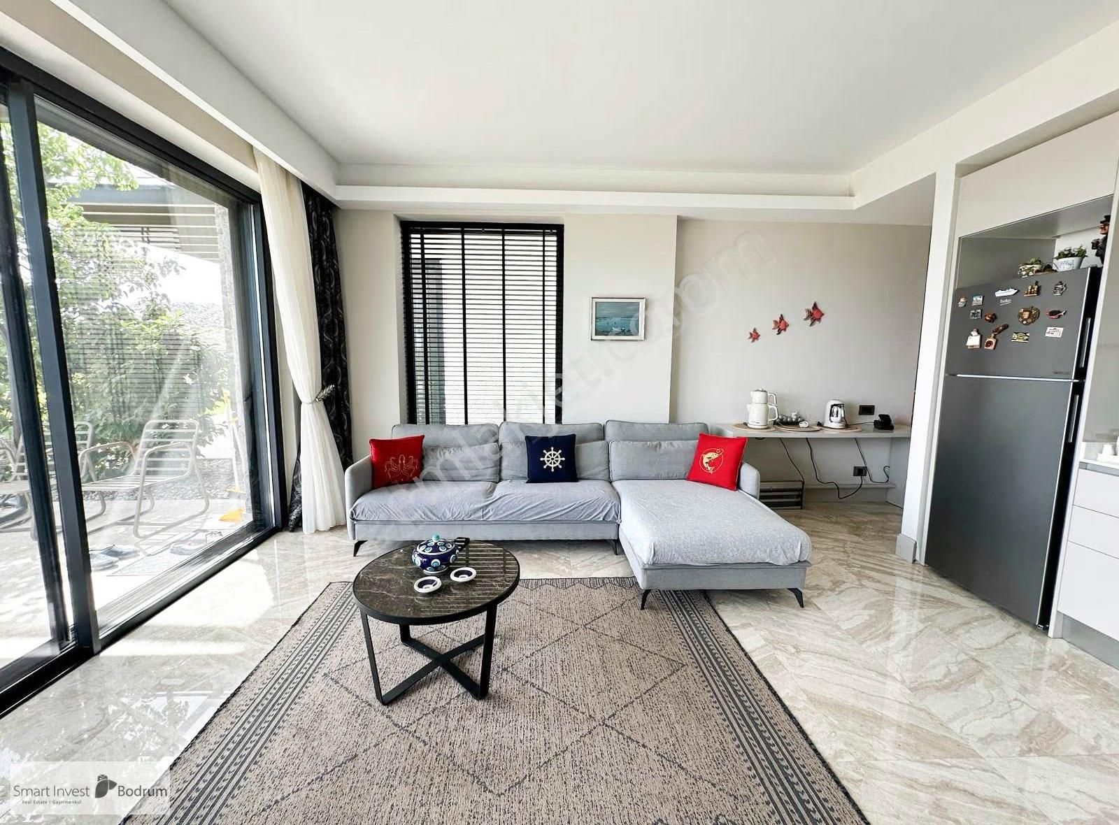 Türkbükü The Bo Viera Plajlı Sitede Bahçe Katı Satılık Daire - Görsel 14