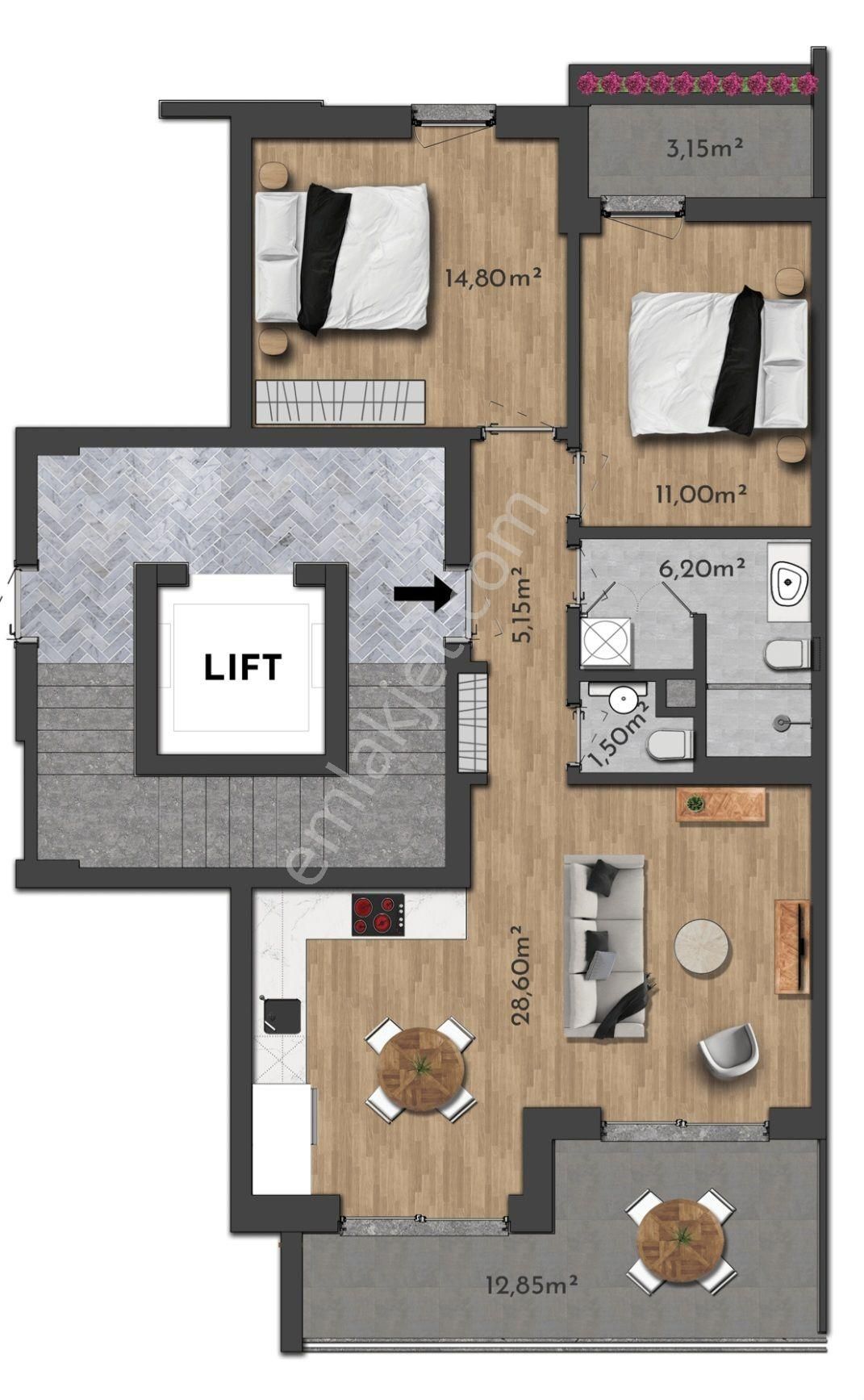 Premium Sınıf Yeni Konut Projesi - Görsel 26