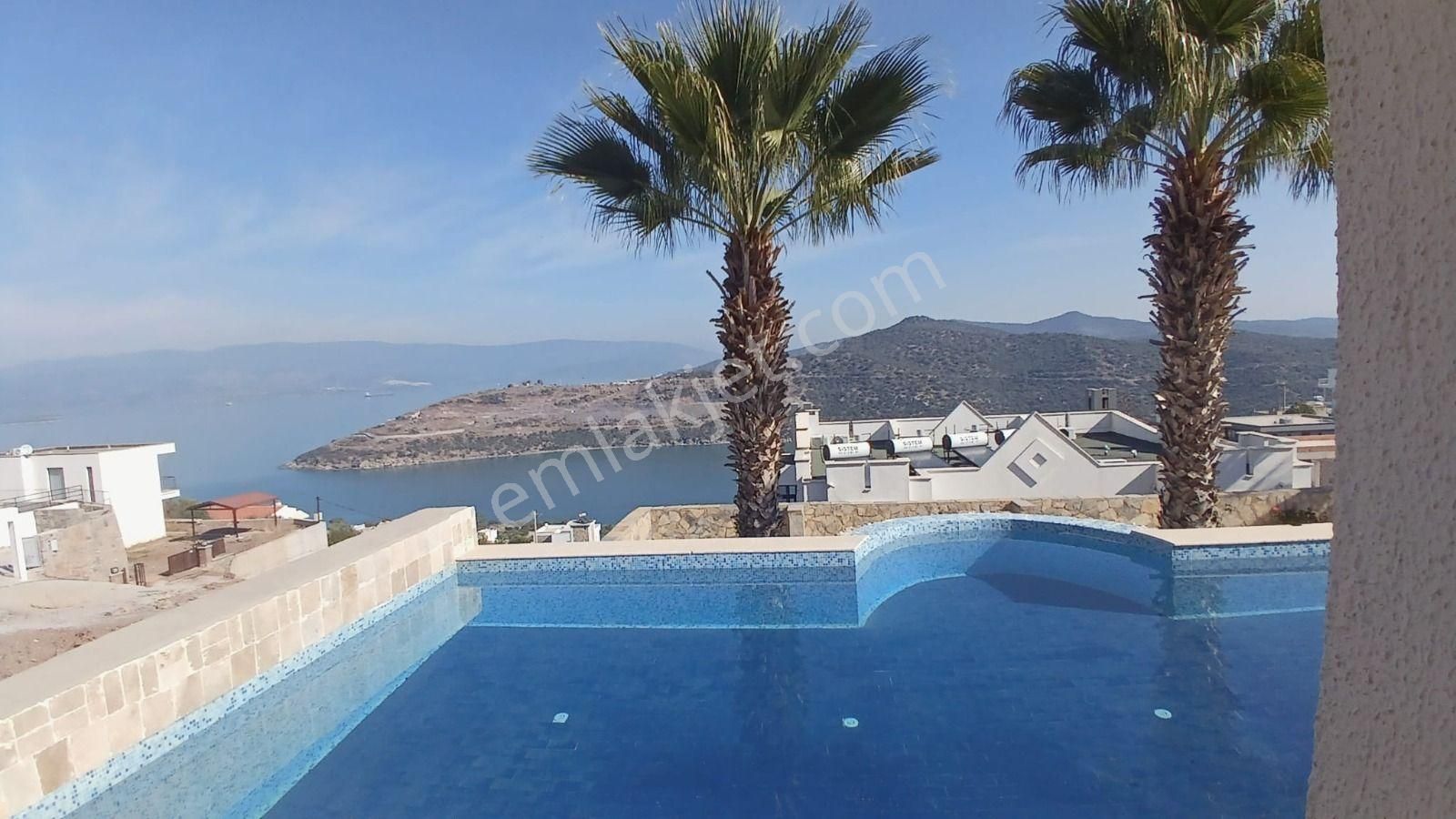 Bodrum Milas Boğaziçinde Özel Havuzlu | Tek Müstakil | Deniz Manzaralı | Eşyalı 3+1 - Görsel 26
