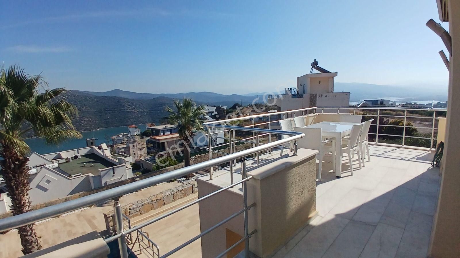 Bodrum Milas Boğaziçinde Özel Havuzlu | Tek Müstakil | Deniz Manzaralı | Eşyalı 3+1 - Görsel 33