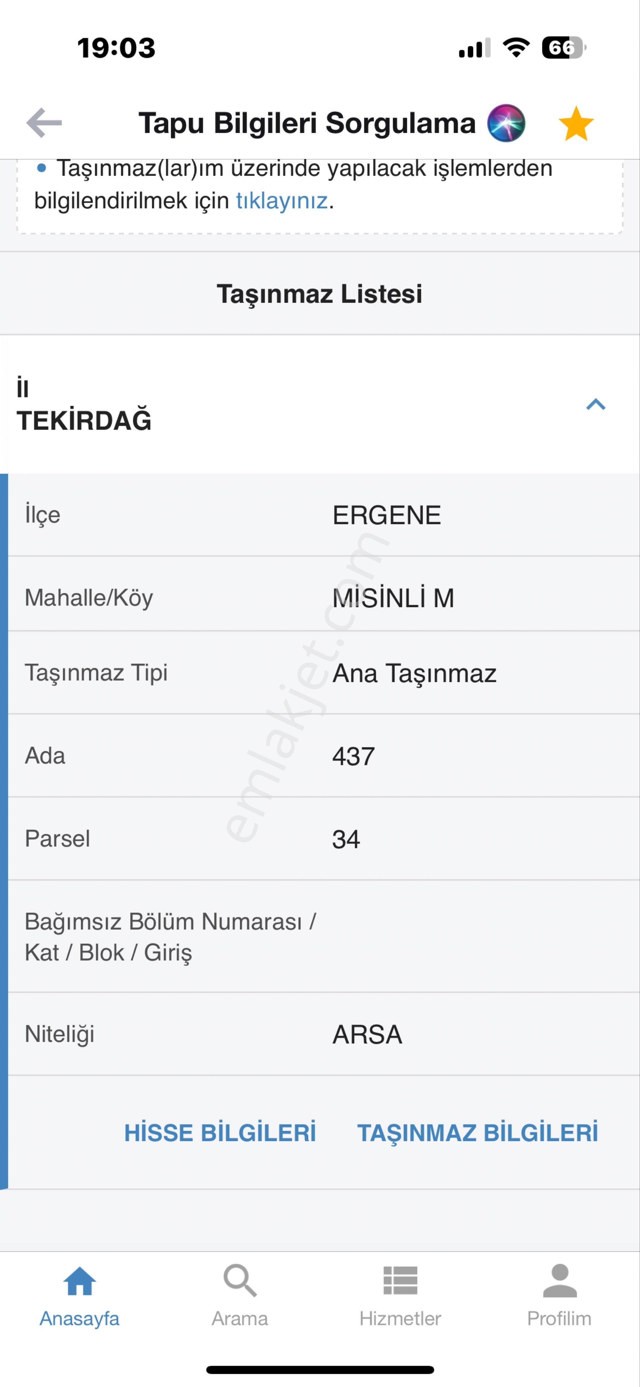 Sahibinden Ergene-misinlide 462 M2 Satılık Arsa - Görsel 7